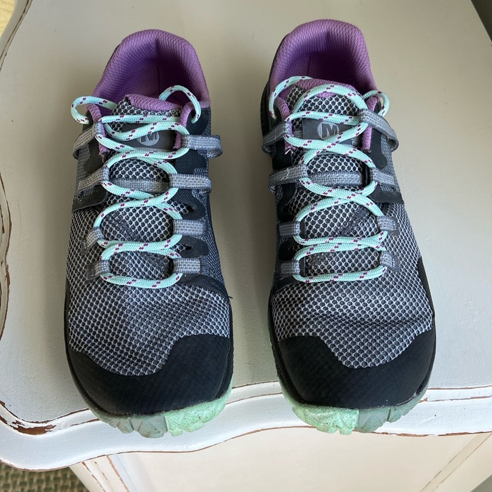 Merrell Women's Trail Glove 6 Highrise Running Shoe Womens Sz 7.5 Vegan Friendly